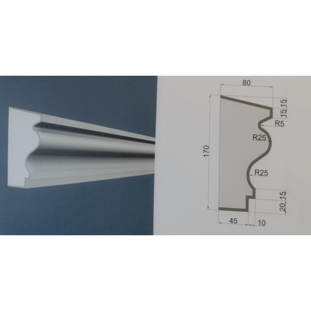 Подоконник П 12